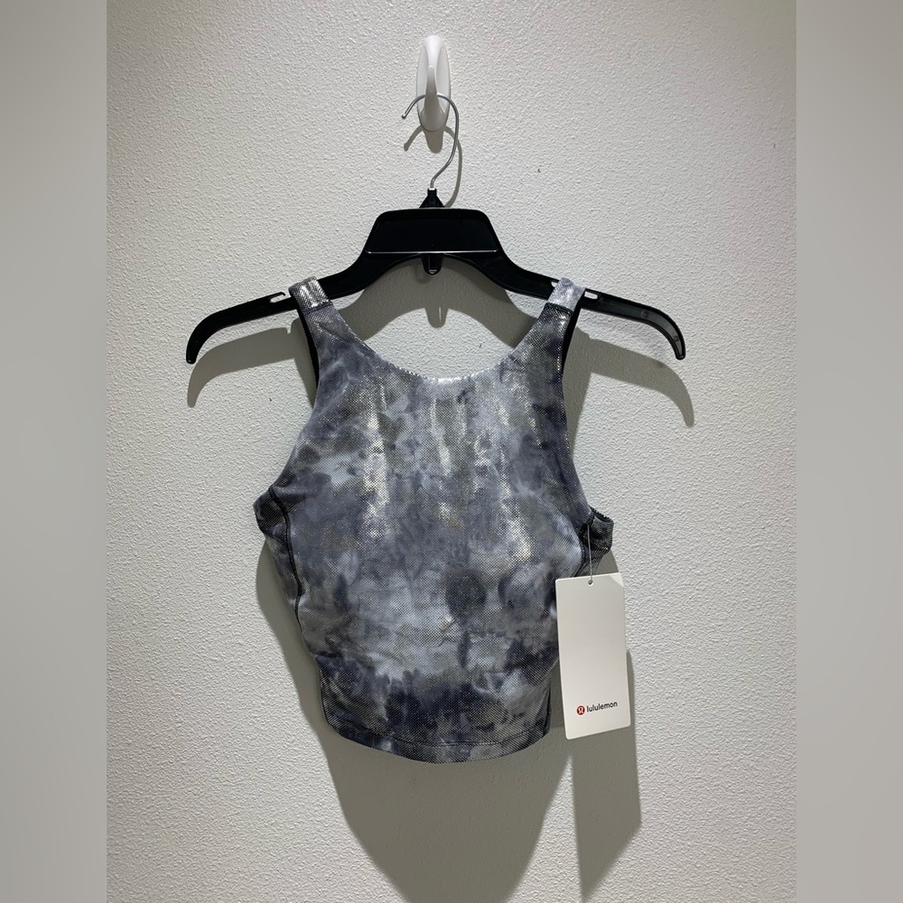 Lululemon Align High Neck Tank Top Shine Size 4 NWT Retail $78